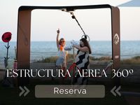 ESTRUCTURA AEREA 360 SEVILLA PARA BODAS, COMUNIONES Y EVENTOS